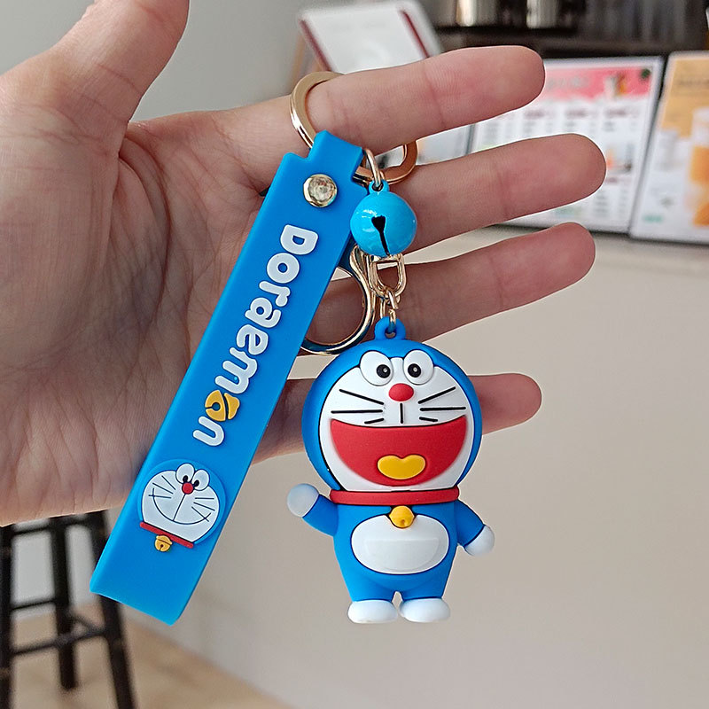 直供可爱动漫叮当猫钥匙扣ins创意情侣包包汽车挂件公仔卡通礼品,淘宝优惠券,粉丝福利购,淘宝优惠卷