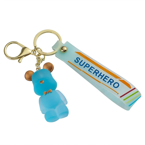 Прозрачная галстук-бабочка, брелок, кукла для влюбленных, ключница с застежкой, популярно в интернете