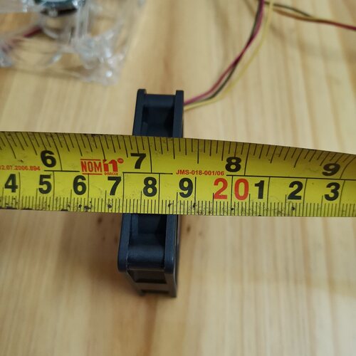 6cm电脑CPU散热器370奔三P3风扇60*60*15MM 12V三线 含油轴承 HXS - 图2