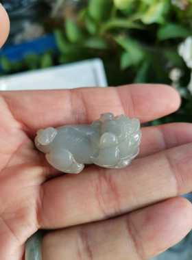 a货冰糯种翡翠证书支持复检老料