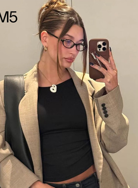 正品 向涵之同款BONNIE CLYDE 复古墨镜女时尚太阳镜可配光学镜架