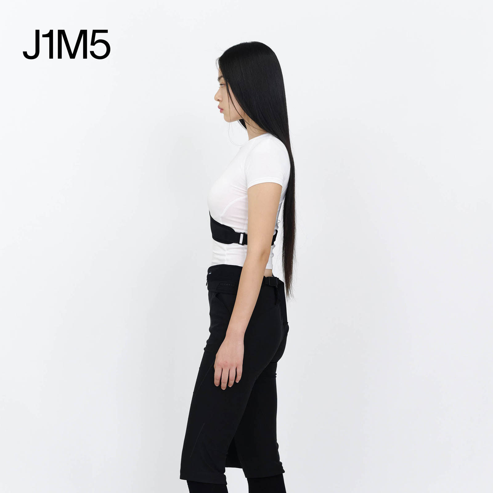 J1M5买手店 HYEIN SEO 24春夏 束带TRACK T恤 设计师品牌 - 图1