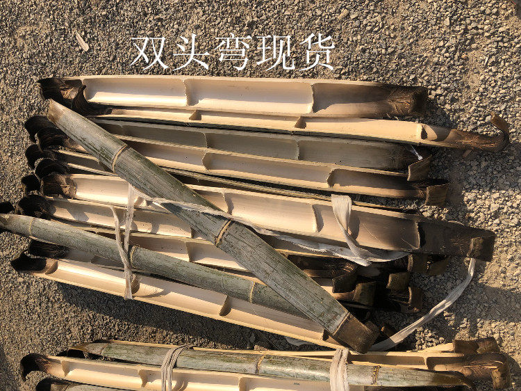 竹编竹制品竹扁担挑子竹竿竹担子挑水专用加厚竹扁担家用舞台道具_虎窝淘