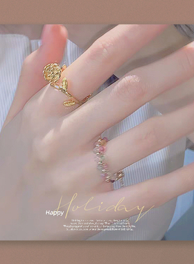 莫里斯玫瑰复古法式精致套装碧玺