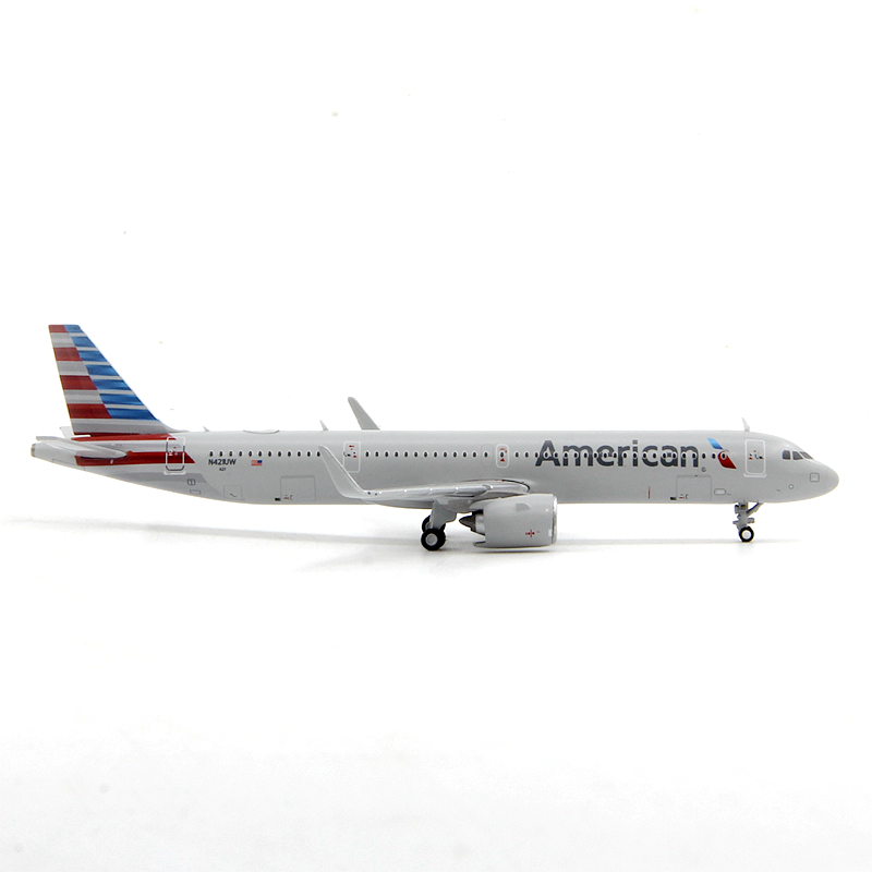 GeminiJets GJAAL2089 美国航空空客A321neo N421UW飞机模型1/400 - 图0