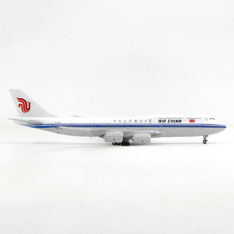 定制品 中国国际航空 波音B747-8i B-2479 成品合金飞机模型1/400 - 图0