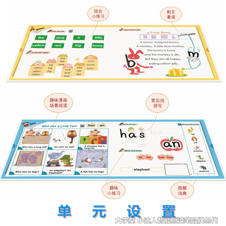 幼儿英语高频词 小叶子点读笔 小达人点读笔 点读版 - 图2