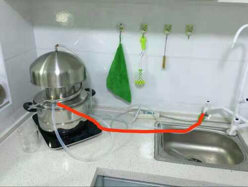 304不锈钢蒸馏设备纯露机酿酒设备蒸酒器速度快出露温度低 - 图1