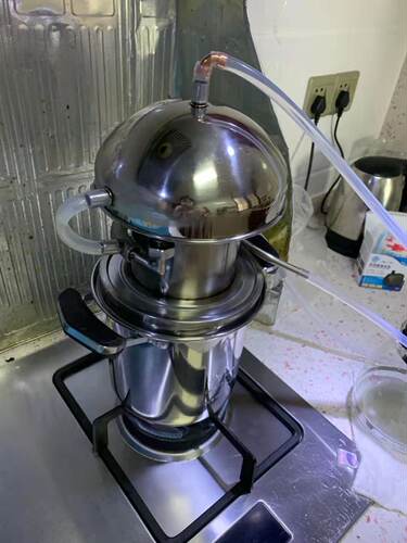 精油蒸馏器家用纯露机小型迷你精油提炼设备304不锈钢设备酿酒器 - 图0
