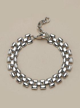 欧美经典表带项链冷淡风脖链