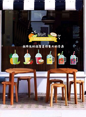 橱窗免胶透明装饰贴纸