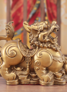 信扬黄铜招财家居旺财貔貅