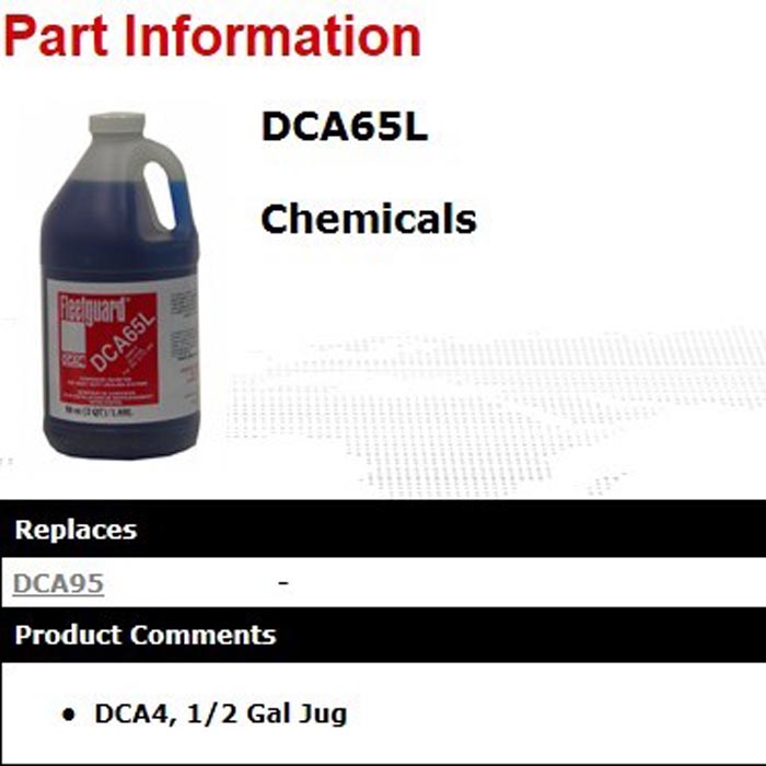 康明斯发电机组专用防锈水 防冻冷却液 水箱宝DCA65L DCA4 - 图1