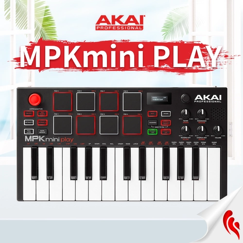 Akai Mpk Mini Mk3 Generation Portable Mini Midi -клавиатура в качестве аранжировки Music Production Strike Cushion Control