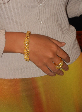 LELALES桑丘闪钻手链高级感