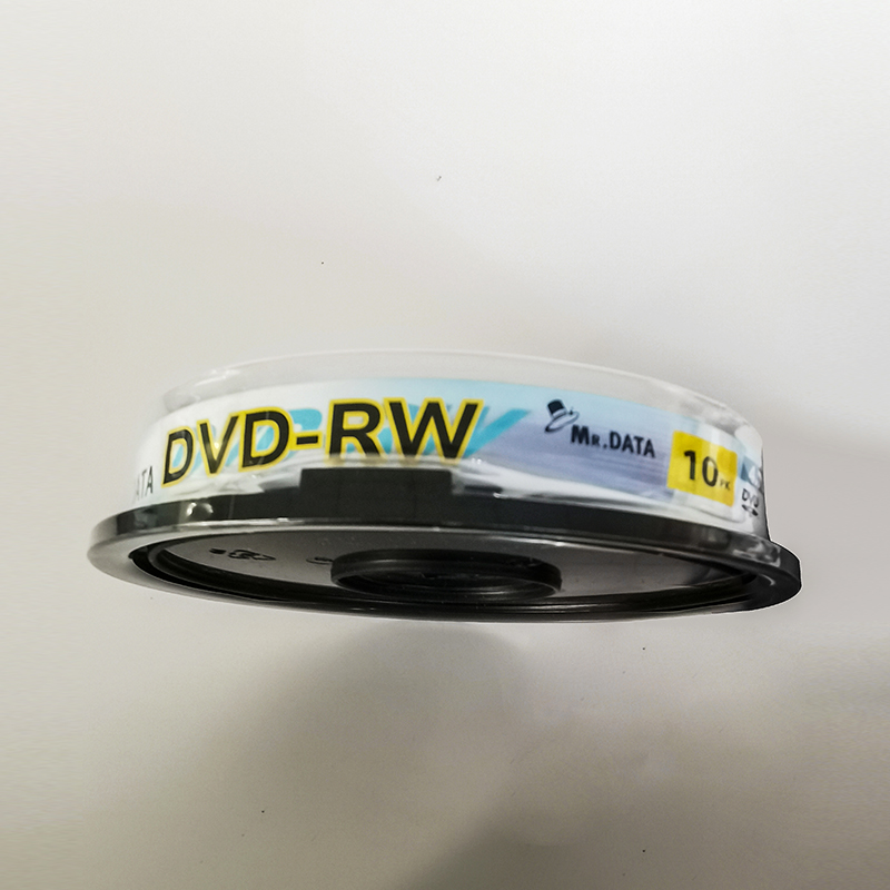 MR.DATA/数码先生DVD-RW可重复擦写空白刻录盘 DVD光碟10片装光盘 - 图1