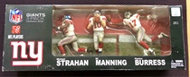 McFarland M Rugby New York Giants Three Man Group Manning BURRESS STRAHAN
