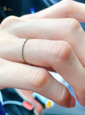 包邮许愿超细款本命年红绳