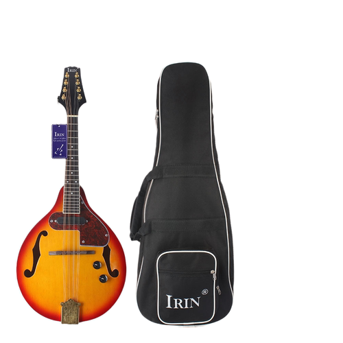 藏族乐器日落色云杉木电声曼陀铃西洋乐器EQ曼陀铃琴八弦曼德琳。 - 图3