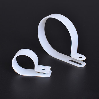 R-type wire clip nylon 3.3 5.3 6.4 8.410.4 wiring fixed button wire wire clip wire buckle fixed wire buckle