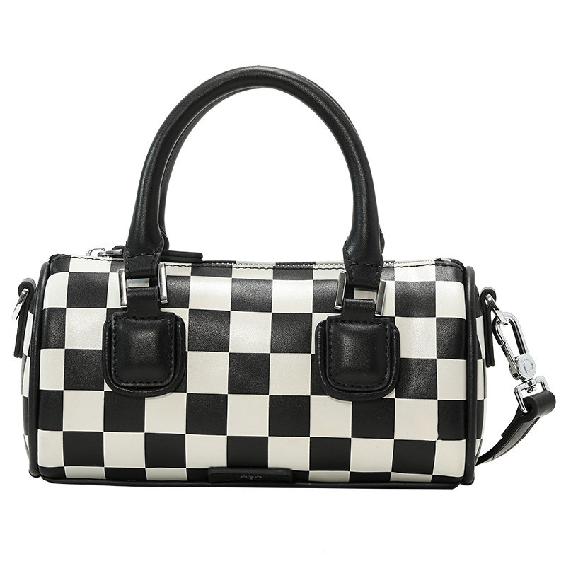 aza手提2021冬季新款波士顿包 aza女士包袋