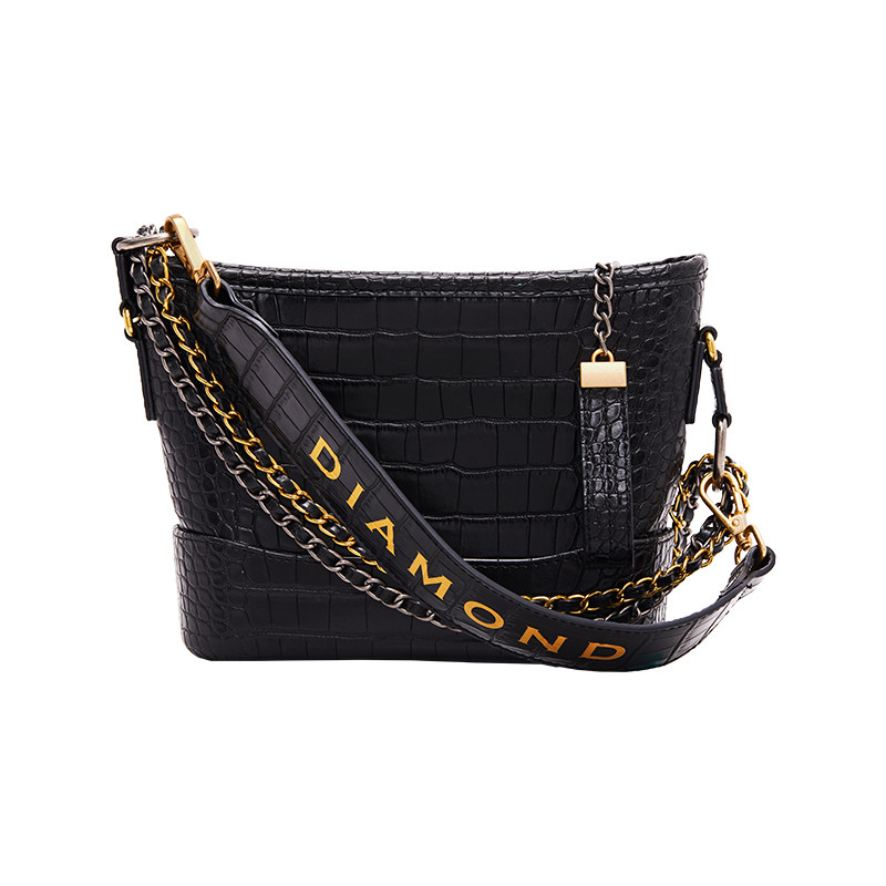 2020新款潮高级感小香风女水桶包 aza女士包袋