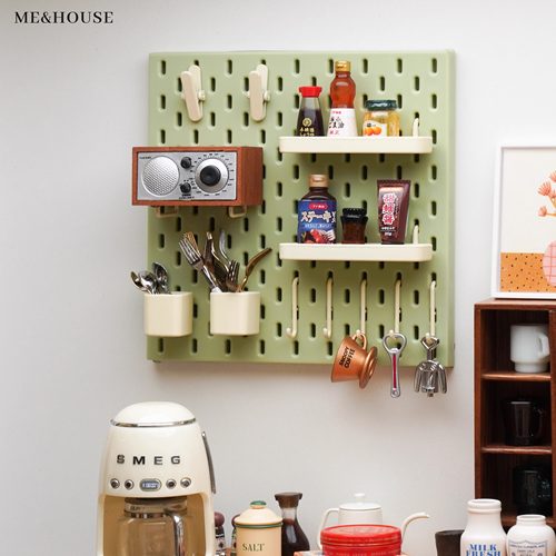 玩具】洞洞板/墙面置物架DIY收纳展示6分Blythe娃屋迷你模型25014 - 图2