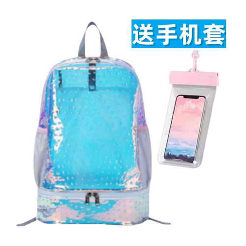 游泳包干湿分离旅游健身漂流泳衣收纳易洗速干雨季防水时尚背包 - 图2