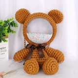 Космическая плетеная небольшая сумка, классический набор материалов с бусинами, «сделай сам», популярно в интернете, сумка для подружек, с медвежатами