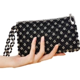 Браслет из бисера ручной работы, набор материалов, ремешок для сумки, плетеная маленькая сумка клатч, аксессуар, бусины, «сделай сам»