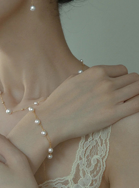 满天星手链S925银百搭小众气质高级清冷