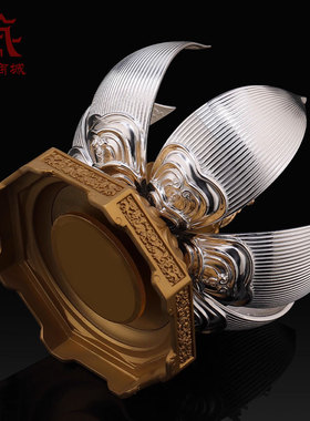 藏村莲花生大士花开见佛释迦牟尼家用黄财神室内桌面创意摆件