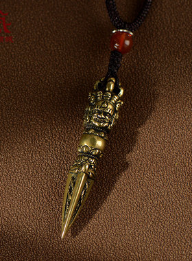 铜金刚撅吊坠时尚饰品
