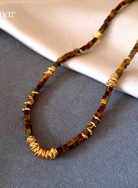 2025冬当季新款 衣佳人折扣 串珠项链配饰女时尚毛衣链轻奢感项饰