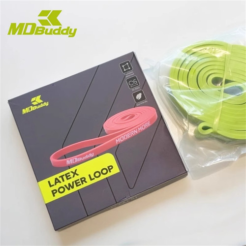 乳胶弹力圈 MDBuddy超级训练带弹力带训练健身引起向上俯卧撑阻力 - 图3