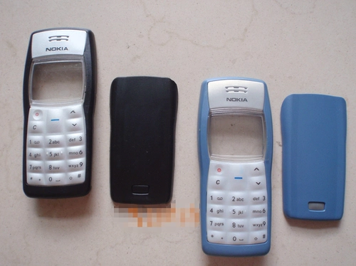 Применимо к корпусу мобильного телефона Nokia Nokia 1100 содержит переднюю оболочку, среднюю оболочку, заднюю крышку, кожаную корпус на талии