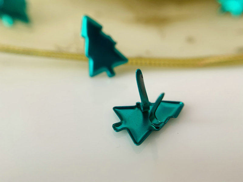 出口原单 创意手工艺术装饰配件 礼品包装迷你圣诞小树 金属材质,淘宝优惠券,粉丝福利购,淘宝优惠卷