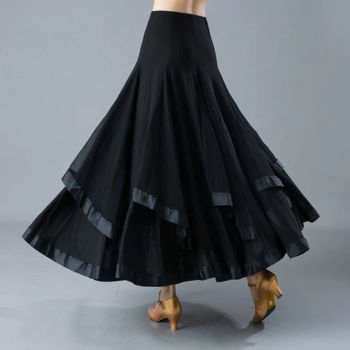 Танцующая однотонная летняя длинная юбка, высокая талия