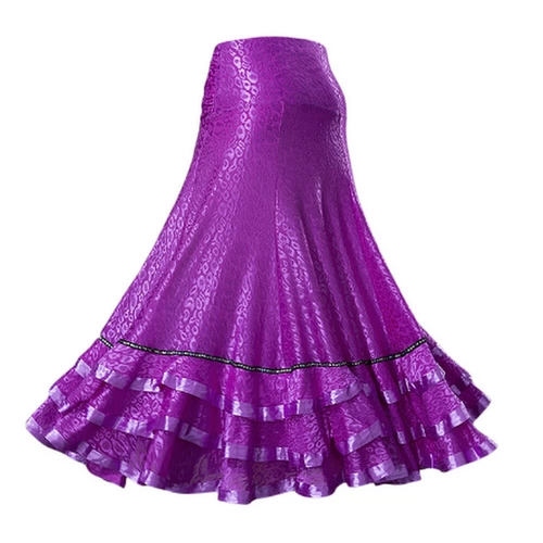 Половина юбка для тела, длинная танцевальная высокий