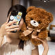ຂອງຂວັນວັນເກີດ teddy bow tie ບັນທຶກ plush ຫມີ
