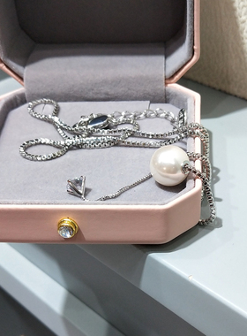 女简约百搭优雅项链裙子配饰