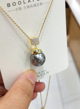 925纯银女百搭时尚项链锁骨链