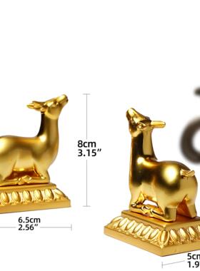 合金禅意民族禅堂精工摆件祝福