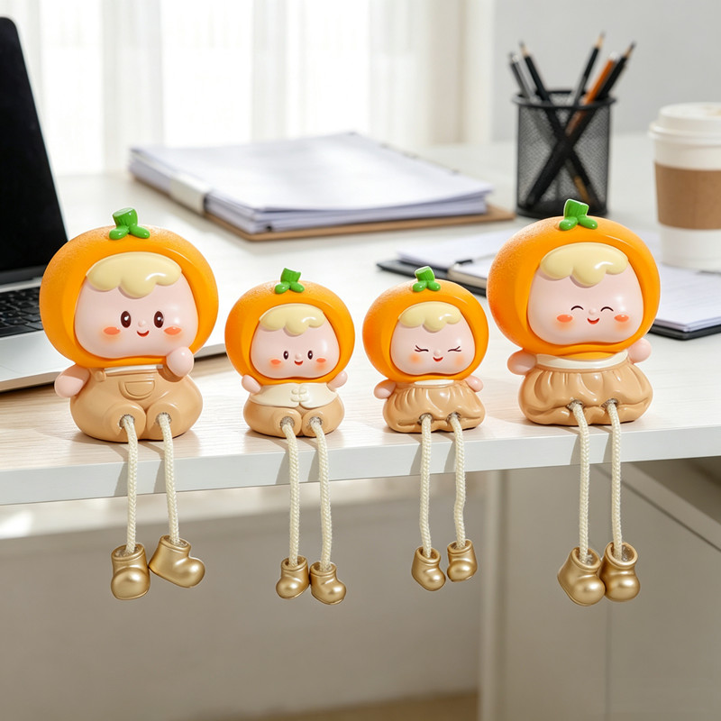 Thinking Orange healing hanging doll ornaments