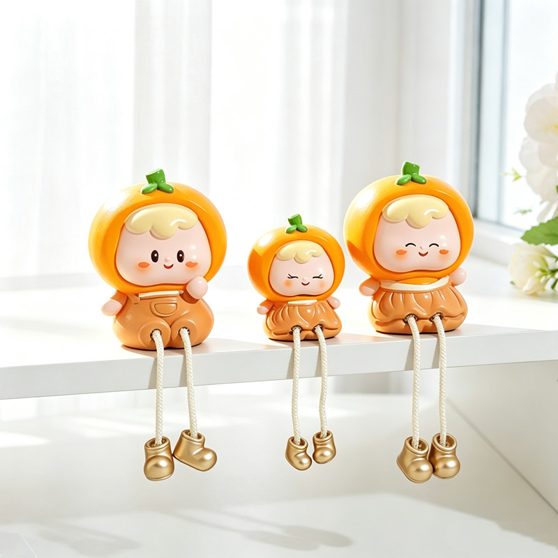 Thinking Orange healing hanging doll ornaments