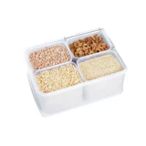 Коробка для ингредиентов из ледяного порошка, маленькая коробка ингредиентов, приправа, фруктовая рыбацкая рыбалка, демонстрация коммерческого желе для специального набора