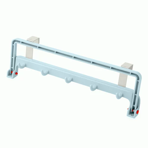 Кухня -Бесплатный шкаф для подвесной стойки -это стойка для удара без пробивания без трассировки дверной крюк многофункциональный клей