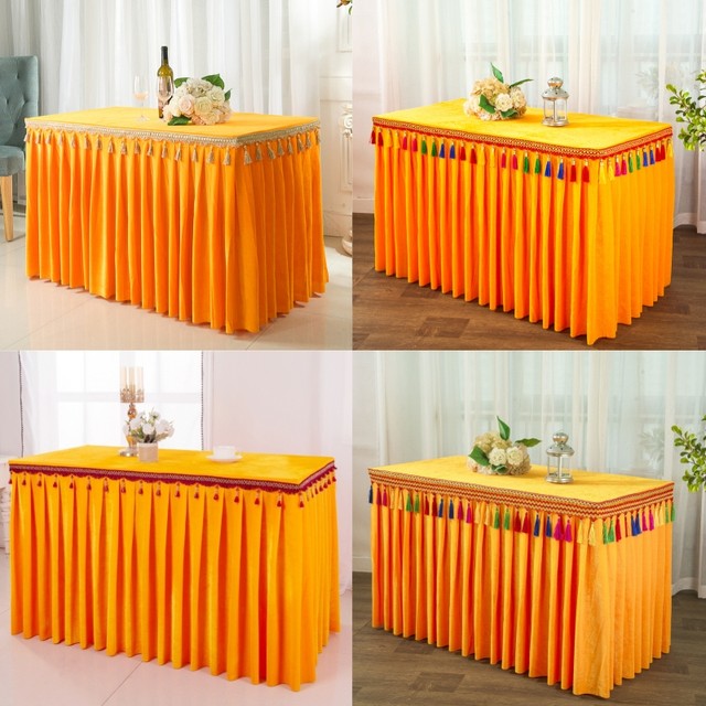 Customized tablecloth velvet altar Buddha tablecloth divine table cover