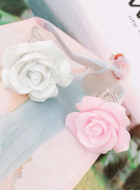 其他女树脂个性时尚花朵玫瑰潮搭