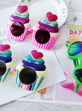 沙雕土酷风眼珠子派对搞怪墨镜